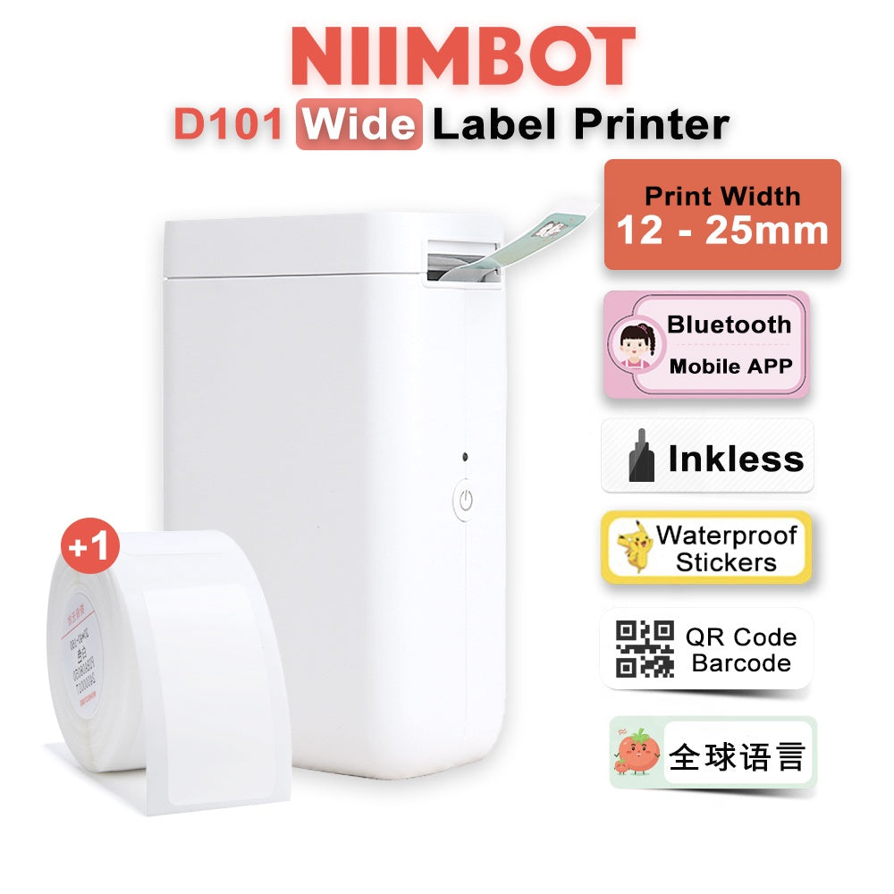 Niimbot D110 Laser No-Ink Label Printer