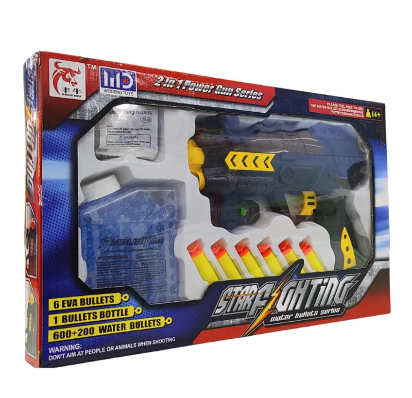 Star Fighting Water Bullet Series 3 in 1 (Toy Gun)