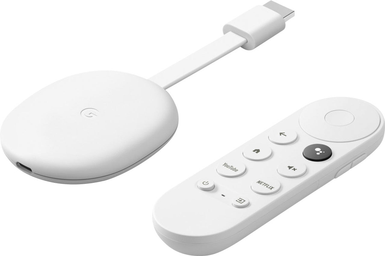 Chromecast With Google TV 4K/HD RESOLUTION With Voice Remote Control