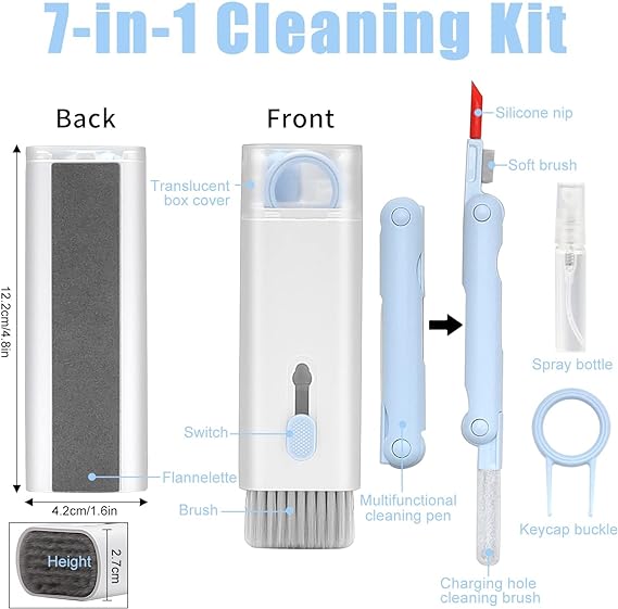 7 in 1 Electronics Cleaning Kit Multifunctional Cleaning Tool