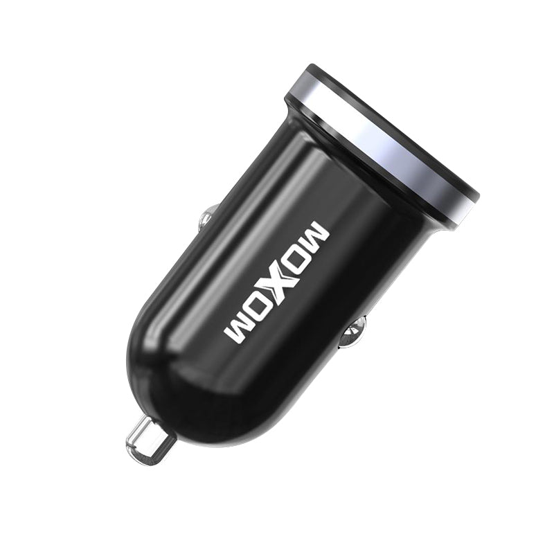 MOXOM DUAL USB OUTPUT 2.4A IN-CAR CHARGER FAST CHARGING MX-VC10