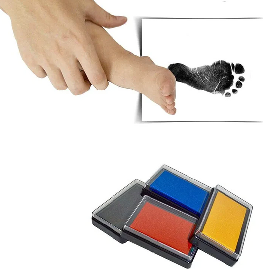 Newborn Baby Diy Hand and Footprint Kit Ink Pads