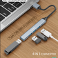 4in1 Converter USB-A To Usb OR Type-C To Usb 3.0 Converter Kakusiga KSC752Kakusiga KSC-751