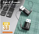 Type-C Female to  Usb Male Cable  Adapter MoXom  MX-CB144AP