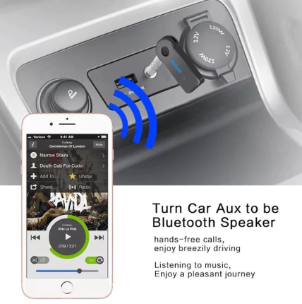 Bluetooth Aux Receiver for CAR