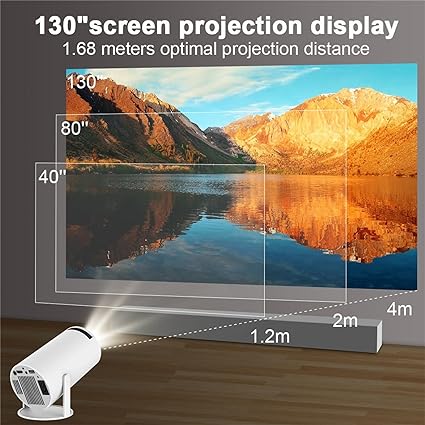 Mini Cinematic 4K Projector 130 Inch