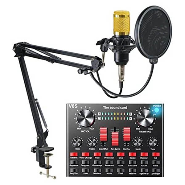 PROFESSIONAL UPGRADED LEGENDARY VOCAL CONDENSER with MICROPHONE