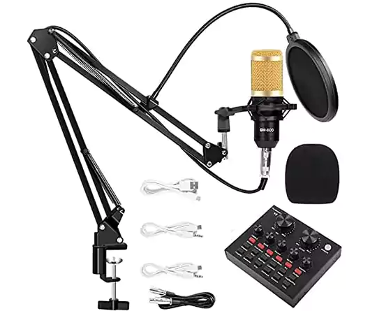 PROFESSIONAL UPGRADED LEGENDARY VOCAL CONDENSER with MICROPHONE