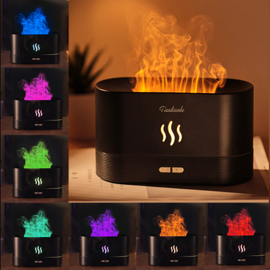 Flame Fire Humidifier Aromatherapy Diffuser