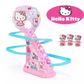 Hello Kitty Race Climbing Stairs Electronic Automatic Flashing Musical Toys for Children