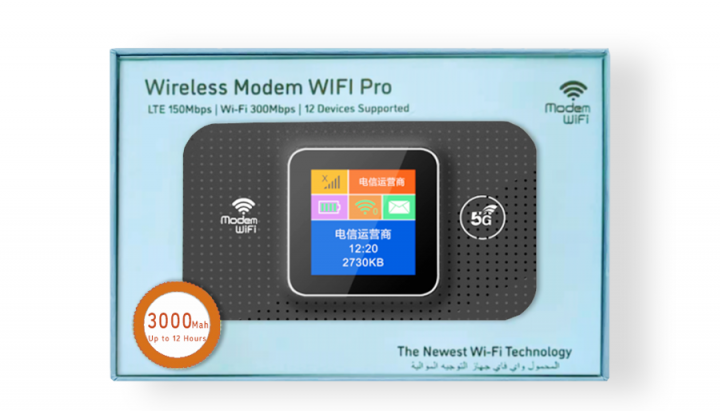 5G LTE Wireless  Mobile WIFI Pro
