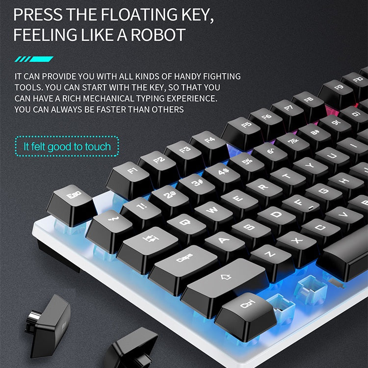 RGB Gaming Keyboard + Mouse Colorful Kakusiga