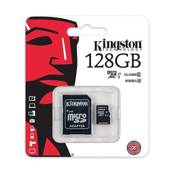 Memory Card Kingiston (SD+MicroSD) 128 GB