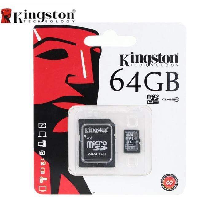 Memory Card (SD+MicroSD) Kingston 64GB