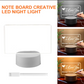 Led Note Board Lamp