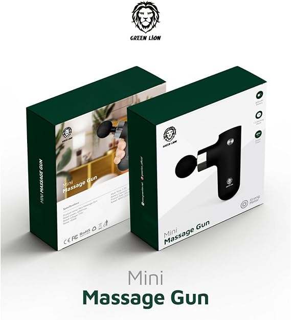 Mini Massage Gun Green Lion