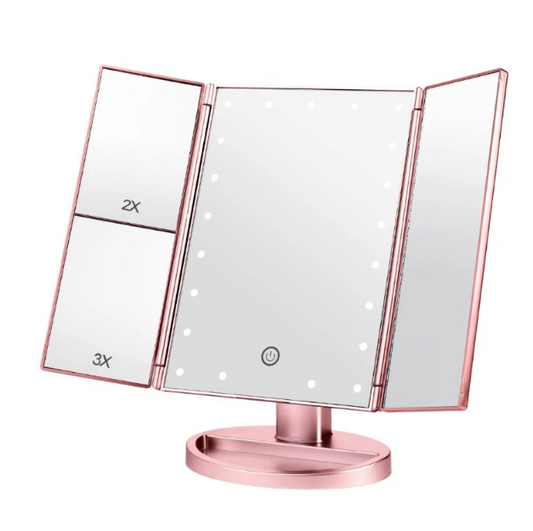 Magnifying Lighted  Makeup Mirror