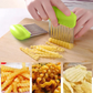 Stainless Steel Vegetable And Potato Wavy Cutter Slicer
