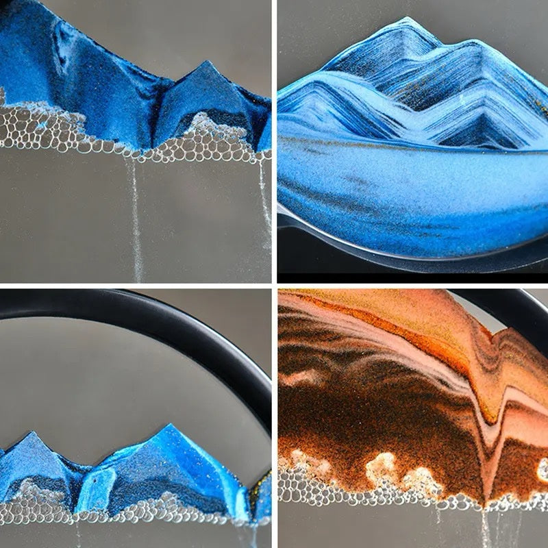 Quicksand Glass Moving Sand Art