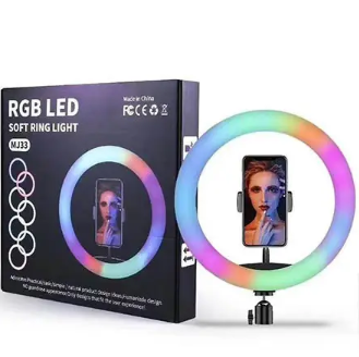 Ring Fill Light RGB LED LJJ-26 10" 26CM
