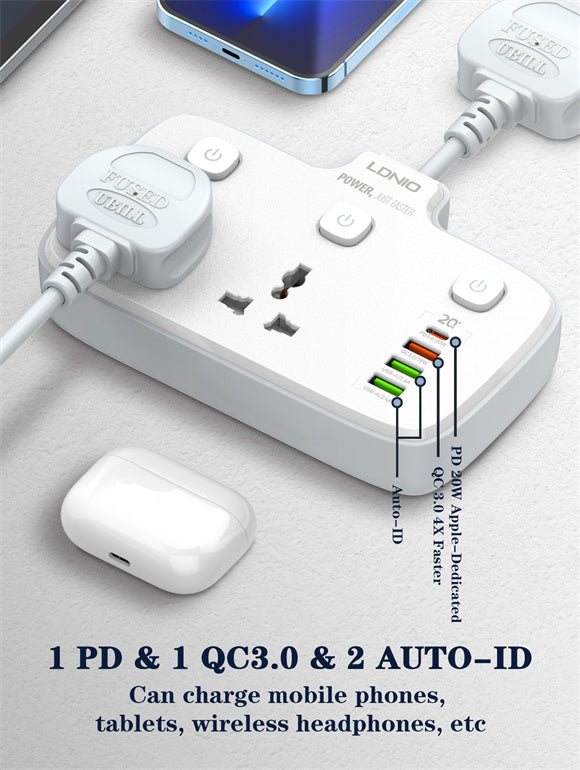 Power Strip  LDNIO 2500W  SC2413