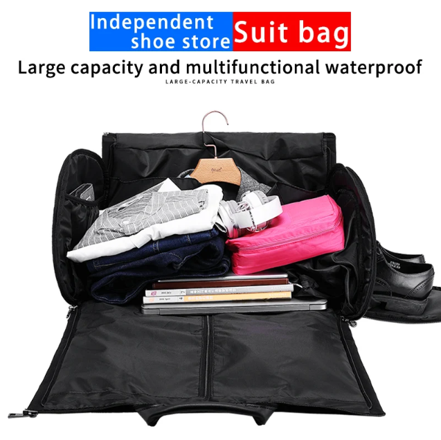 Waterproof business Travel Foldable Suit Cover Garment Bag