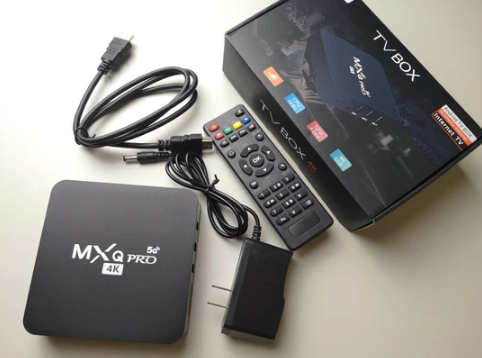 Android TV Box Multimedia Gateway Internet Tv MXQ Pro TV Box 4K, 5G, Android 11.1