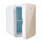 8L Mini Fridge Compact Mini Refrigerator Cooler and Warmer Single Door Mini Freezer for Cars Homes Offices Dorms