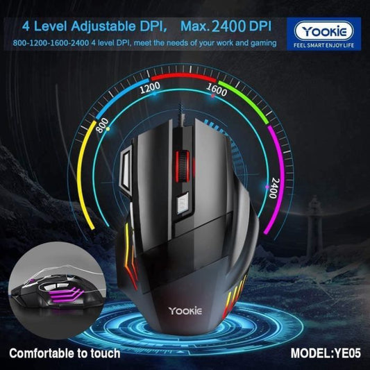 Gaming Mouse LED Yookie YE-05
